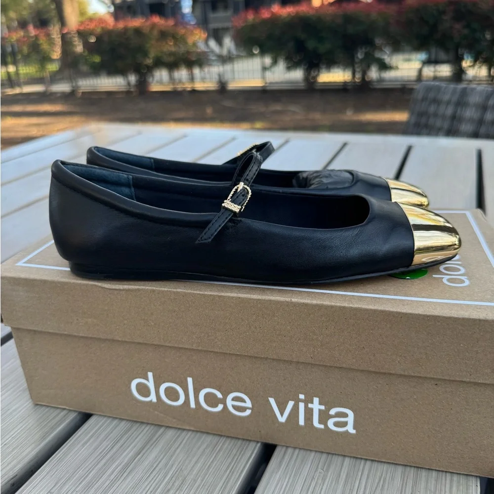 Dolce Vita Reyes Cap Toe Mary Jane Flats – Size 6 – New in Box - Picture 4 of 10